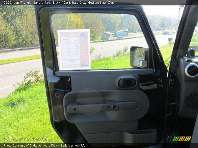 Black / Dark Slate Gray/Medium Slate Gray 2009 Jeep Wrangler Sahara 4x4