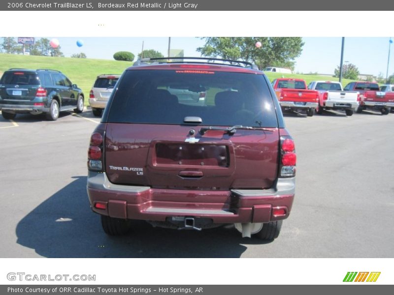 Bordeaux Red Metallic / Light Gray 2006 Chevrolet TrailBlazer LS