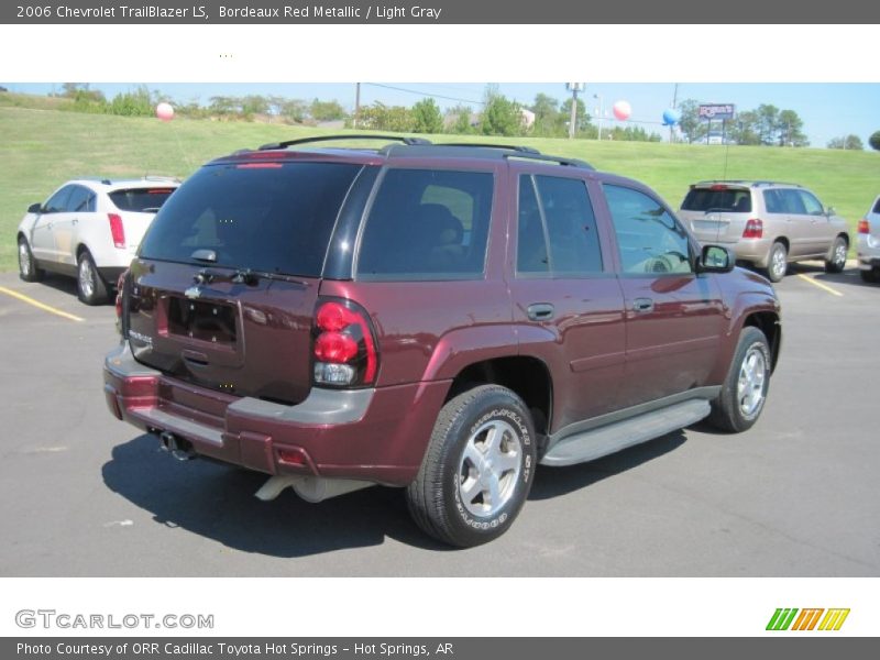 Bordeaux Red Metallic / Light Gray 2006 Chevrolet TrailBlazer LS