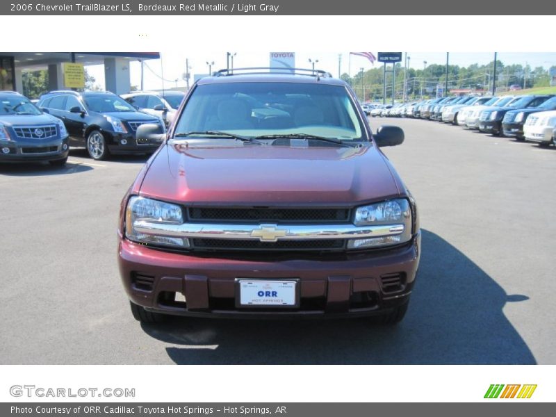 Bordeaux Red Metallic / Light Gray 2006 Chevrolet TrailBlazer LS