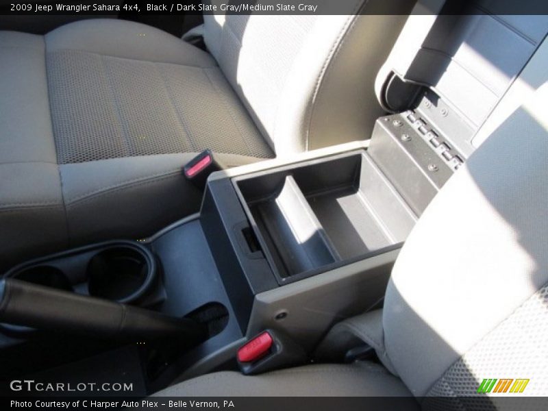 Black / Dark Slate Gray/Medium Slate Gray 2009 Jeep Wrangler Sahara 4x4