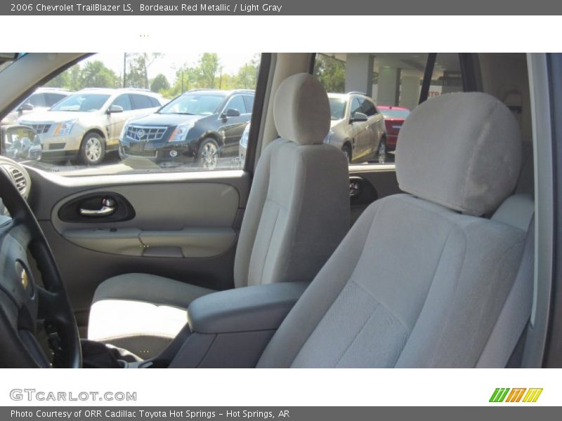 Bordeaux Red Metallic / Light Gray 2006 Chevrolet TrailBlazer LS