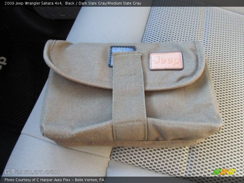 Black / Dark Slate Gray/Medium Slate Gray 2009 Jeep Wrangler Sahara 4x4