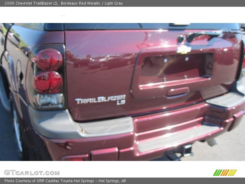 Bordeaux Red Metallic / Light Gray 2006 Chevrolet TrailBlazer LS