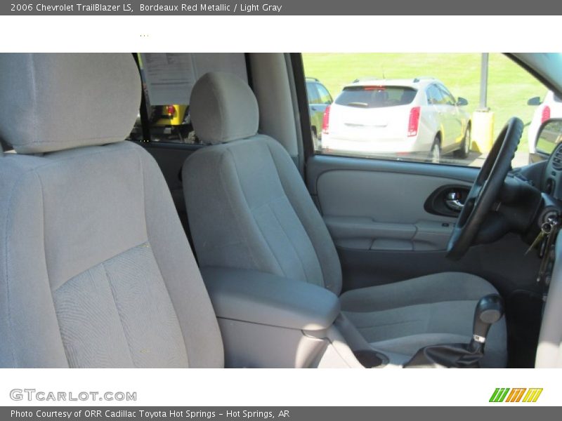 Bordeaux Red Metallic / Light Gray 2006 Chevrolet TrailBlazer LS
