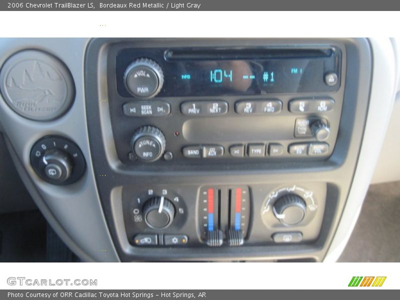 Bordeaux Red Metallic / Light Gray 2006 Chevrolet TrailBlazer LS