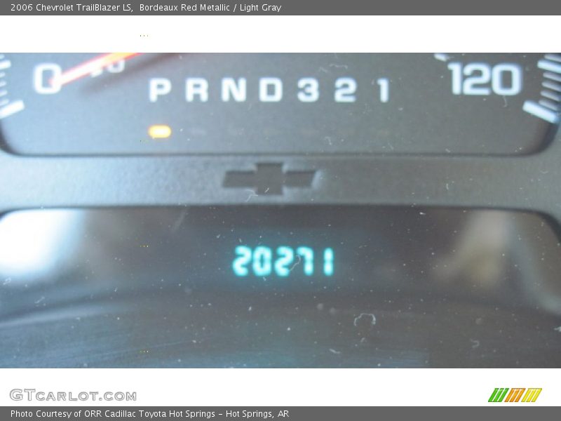 Bordeaux Red Metallic / Light Gray 2006 Chevrolet TrailBlazer LS