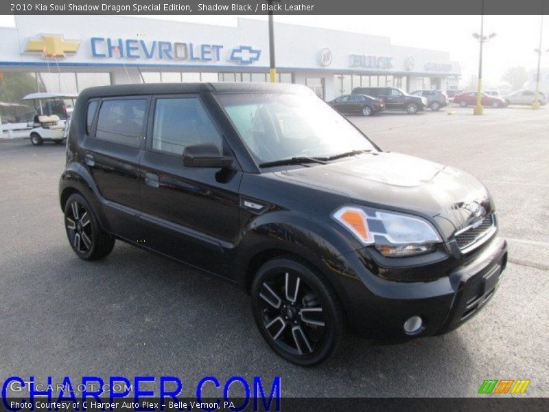 Shadow Black / Black Leather 2010 Kia Soul Shadow Dragon Special Edition