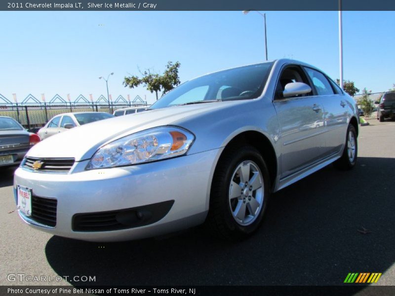 Silver Ice Metallic / Gray 2011 Chevrolet Impala LT