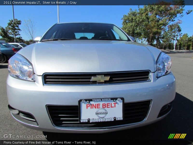 Silver Ice Metallic / Gray 2011 Chevrolet Impala LT