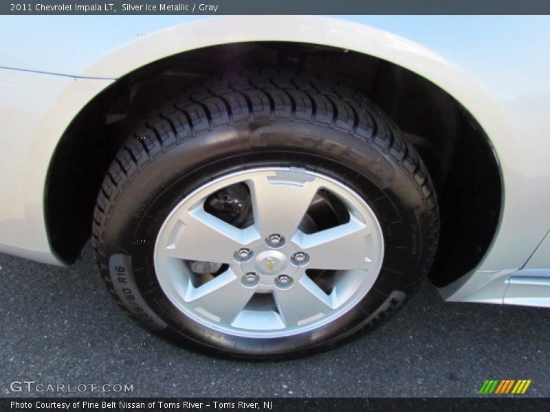 Silver Ice Metallic / Gray 2011 Chevrolet Impala LT