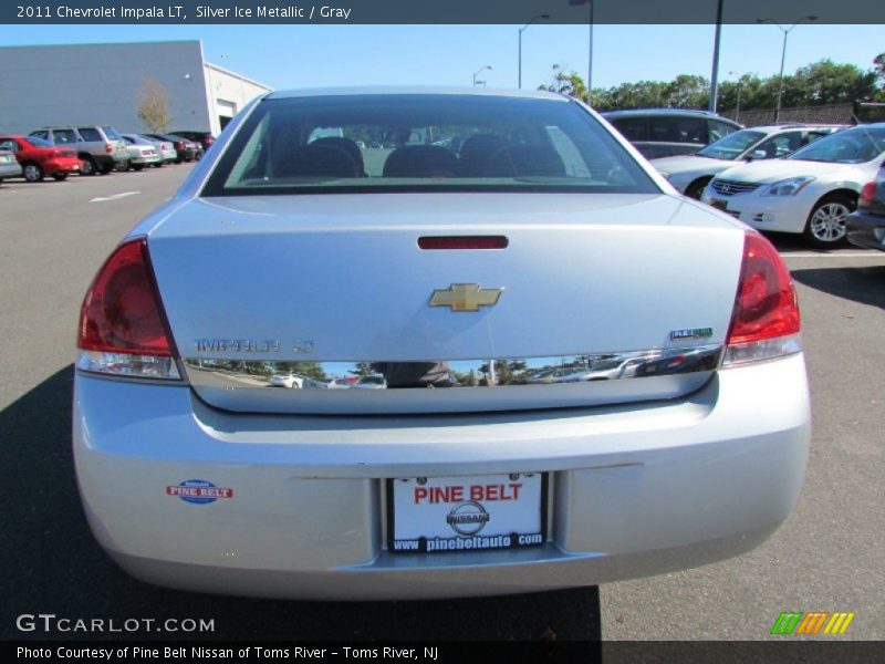 Silver Ice Metallic / Gray 2011 Chevrolet Impala LT