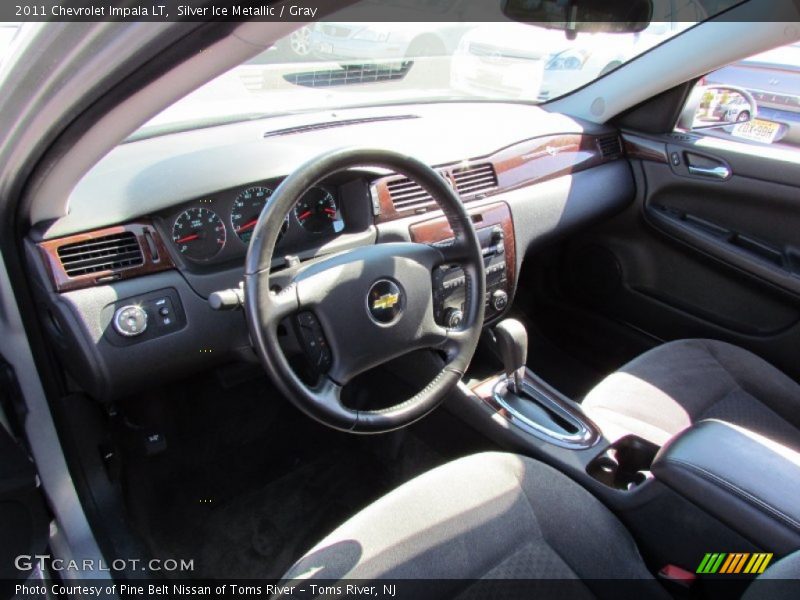 Silver Ice Metallic / Gray 2011 Chevrolet Impala LT
