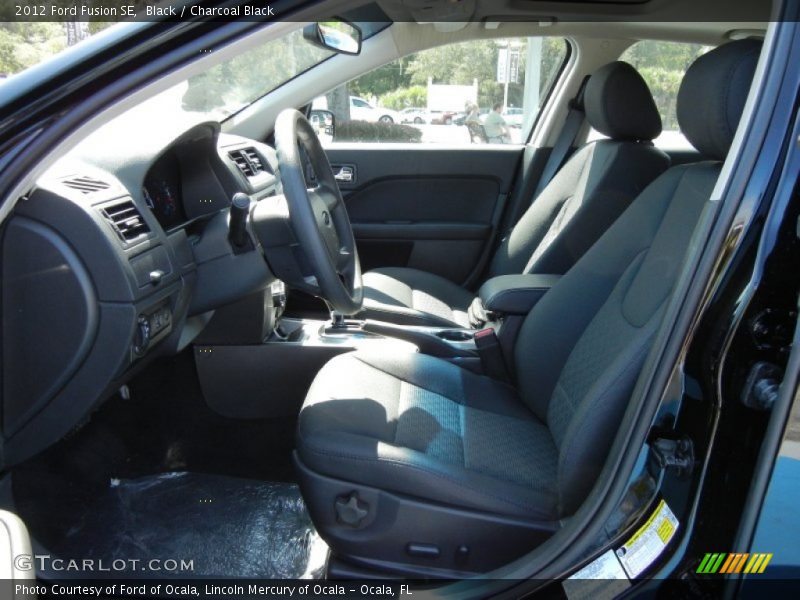 Black / Charcoal Black 2012 Ford Fusion SE