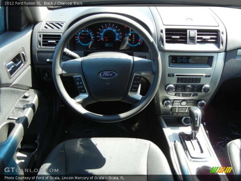 Black / Charcoal Black 2012 Ford Fusion SE