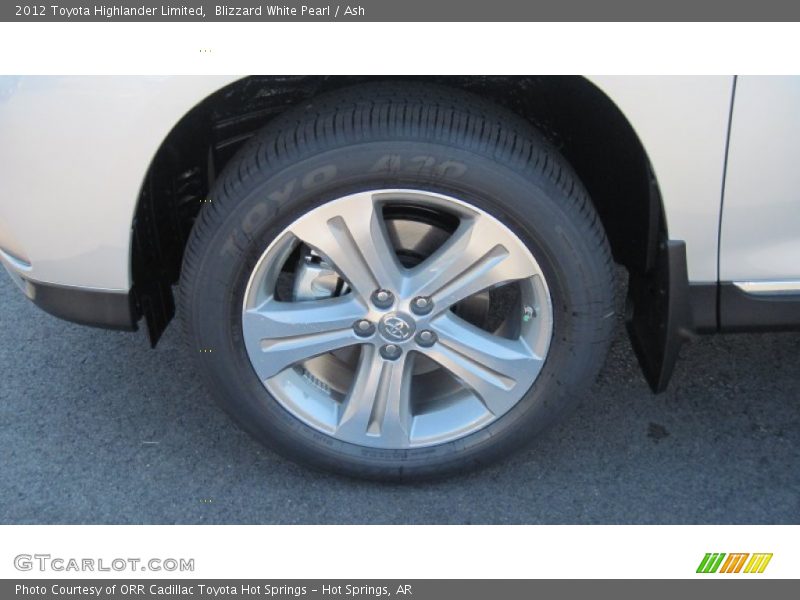  2012 Highlander Limited Wheel