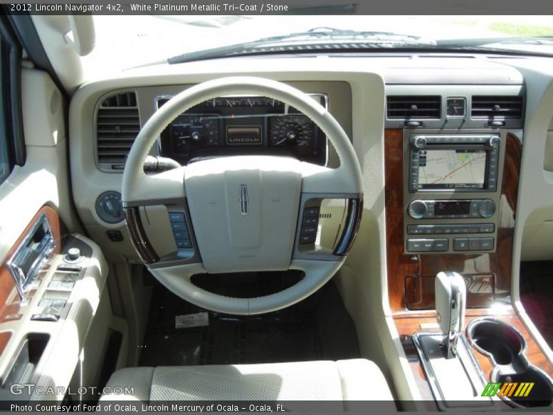Dashboard of 2012 Navigator 4x2