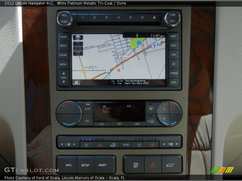 Navigation of 2012 Navigator 4x2
