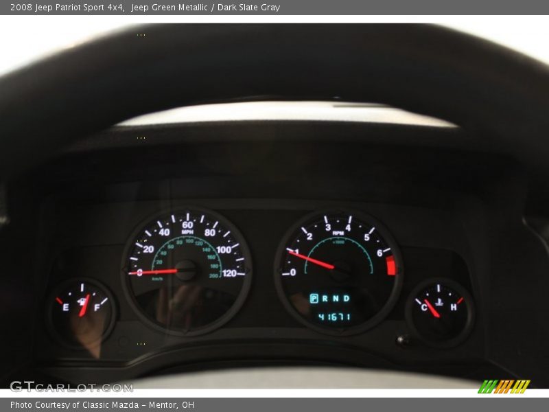 Jeep Green Metallic / Dark Slate Gray 2008 Jeep Patriot Sport 4x4