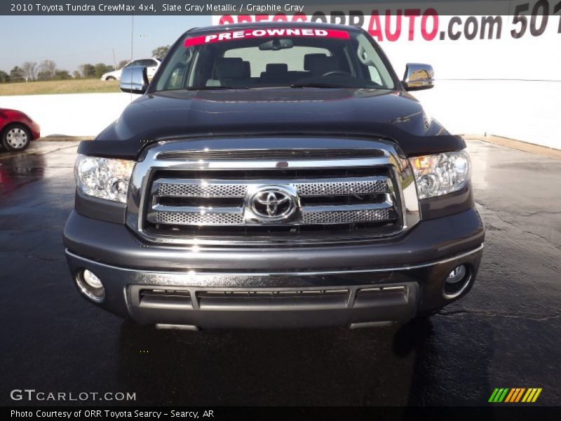 Slate Gray Metallic / Graphite Gray 2010 Toyota Tundra CrewMax 4x4