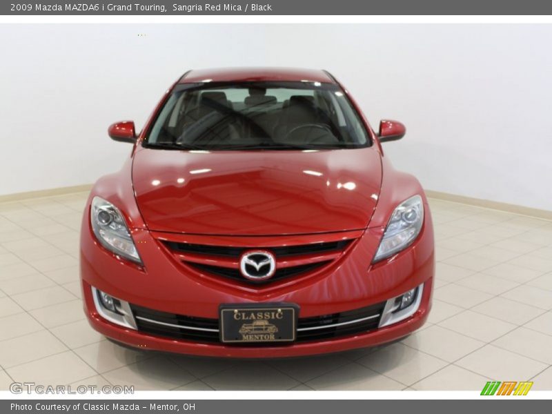 Sangria Red Mica / Black 2009 Mazda MAZDA6 i Grand Touring