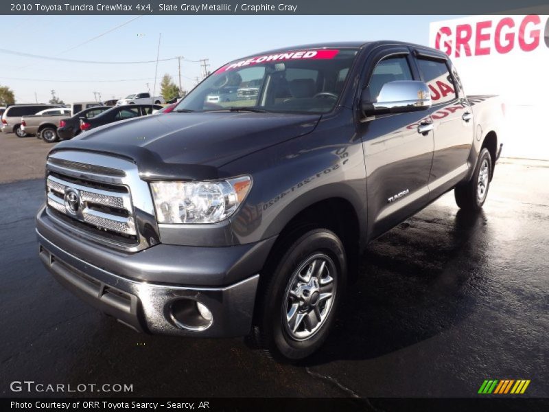Slate Gray Metallic / Graphite Gray 2010 Toyota Tundra CrewMax 4x4