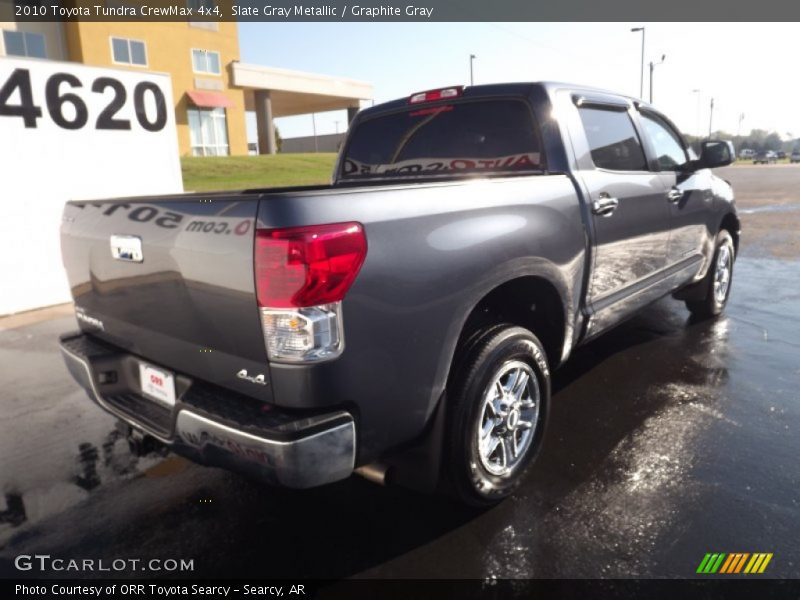 Slate Gray Metallic / Graphite Gray 2010 Toyota Tundra CrewMax 4x4