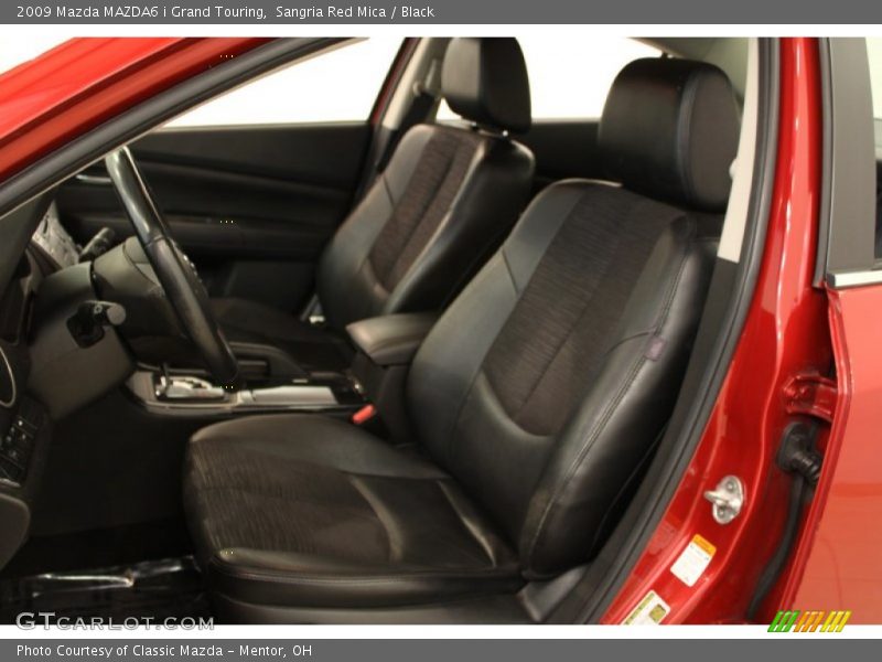 Sangria Red Mica / Black 2009 Mazda MAZDA6 i Grand Touring