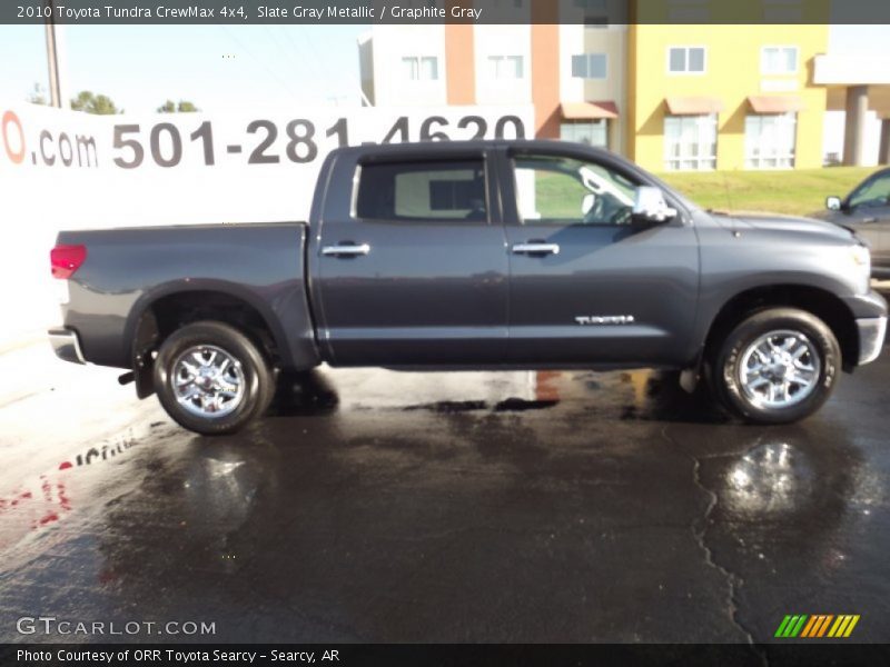 Slate Gray Metallic / Graphite Gray 2010 Toyota Tundra CrewMax 4x4
