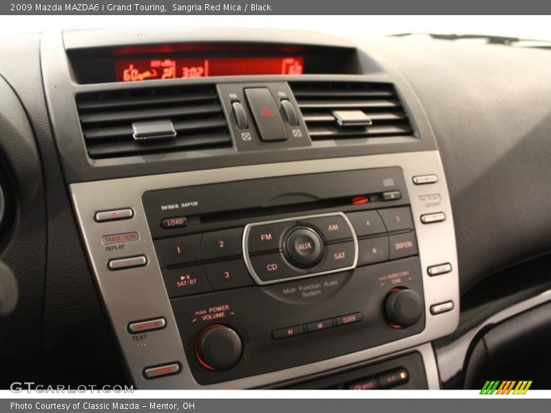 Sangria Red Mica / Black 2009 Mazda MAZDA6 i Grand Touring