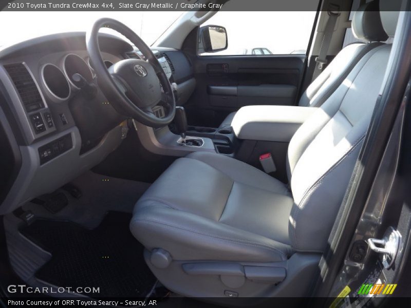 Slate Gray Metallic / Graphite Gray 2010 Toyota Tundra CrewMax 4x4