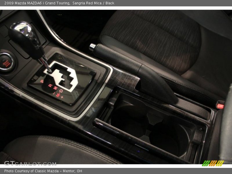 Sangria Red Mica / Black 2009 Mazda MAZDA6 i Grand Touring