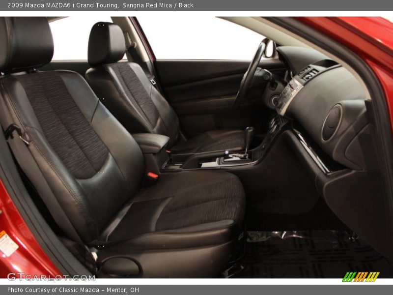 Sangria Red Mica / Black 2009 Mazda MAZDA6 i Grand Touring
