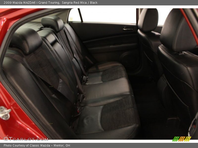 Sangria Red Mica / Black 2009 Mazda MAZDA6 i Grand Touring