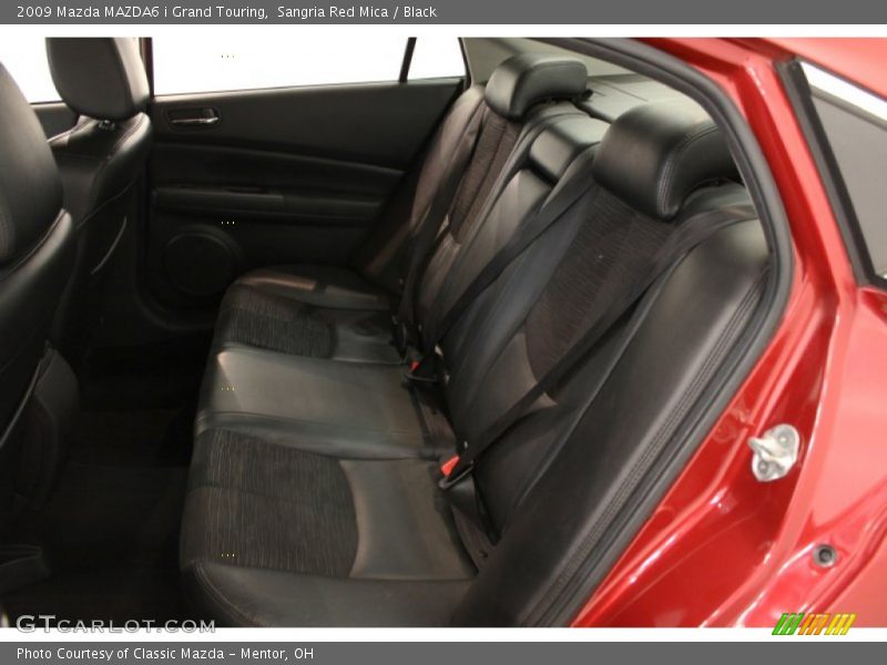 Sangria Red Mica / Black 2009 Mazda MAZDA6 i Grand Touring