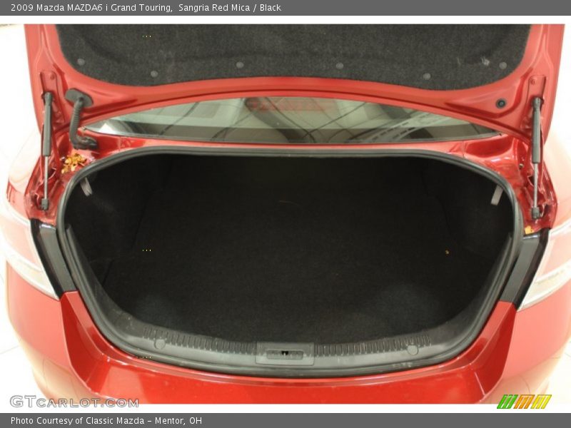 Sangria Red Mica / Black 2009 Mazda MAZDA6 i Grand Touring