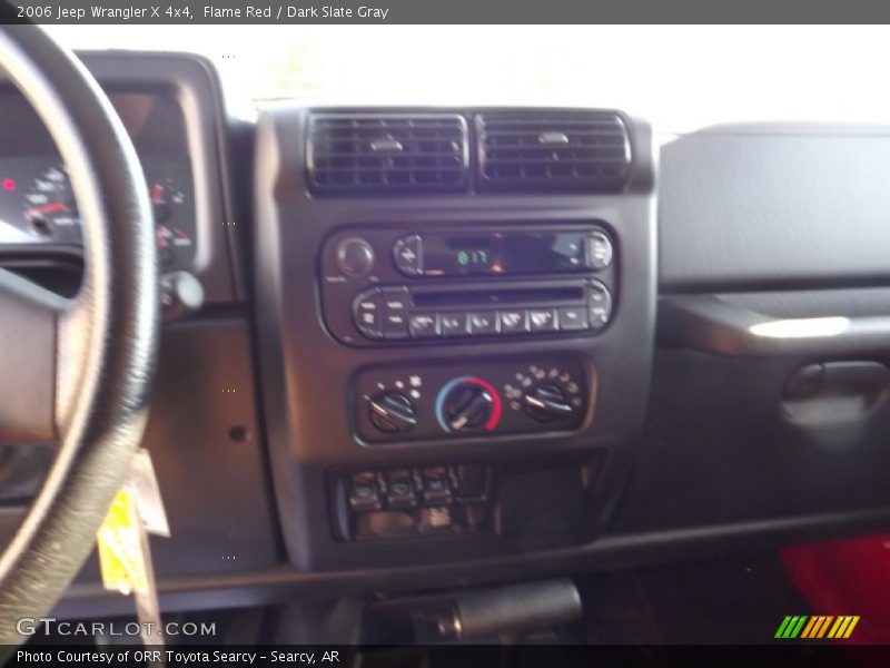 Flame Red / Dark Slate Gray 2006 Jeep Wrangler X 4x4