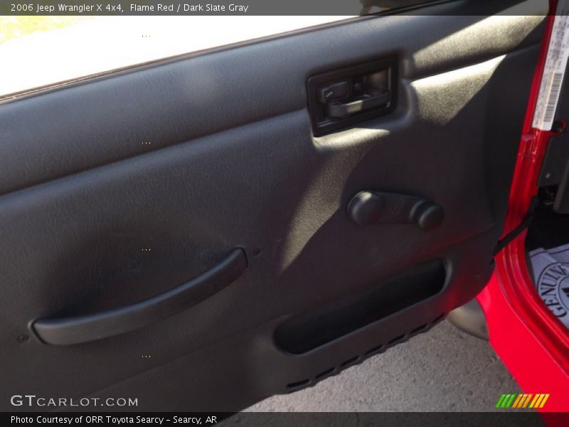 Flame Red / Dark Slate Gray 2006 Jeep Wrangler X 4x4