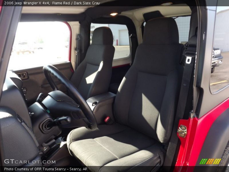 Flame Red / Dark Slate Gray 2006 Jeep Wrangler X 4x4