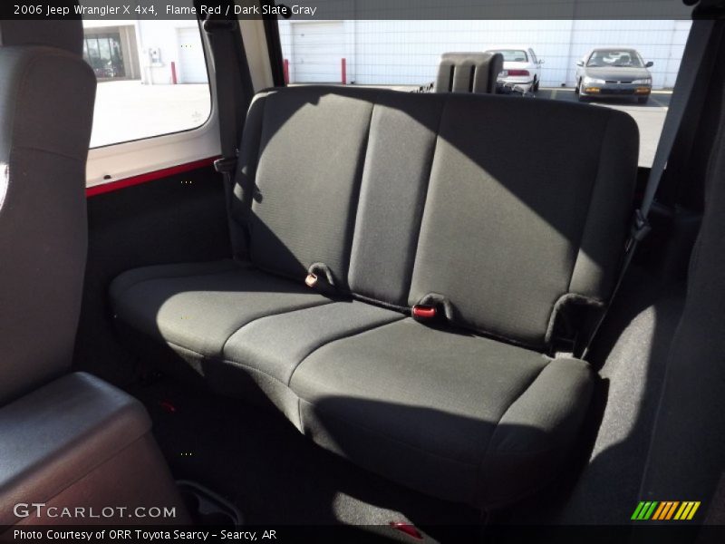 Flame Red / Dark Slate Gray 2006 Jeep Wrangler X 4x4