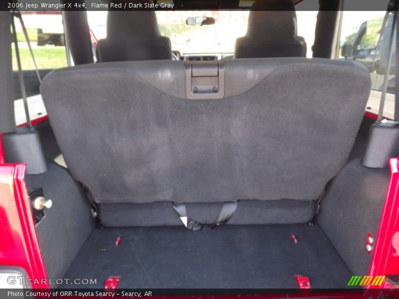 Flame Red / Dark Slate Gray 2006 Jeep Wrangler X 4x4