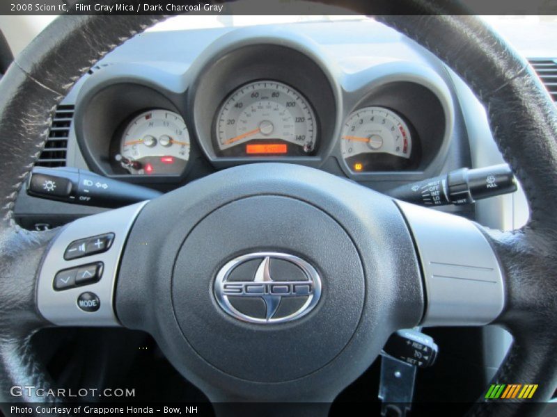 Flint Gray Mica / Dark Charcoal Gray 2008 Scion tC