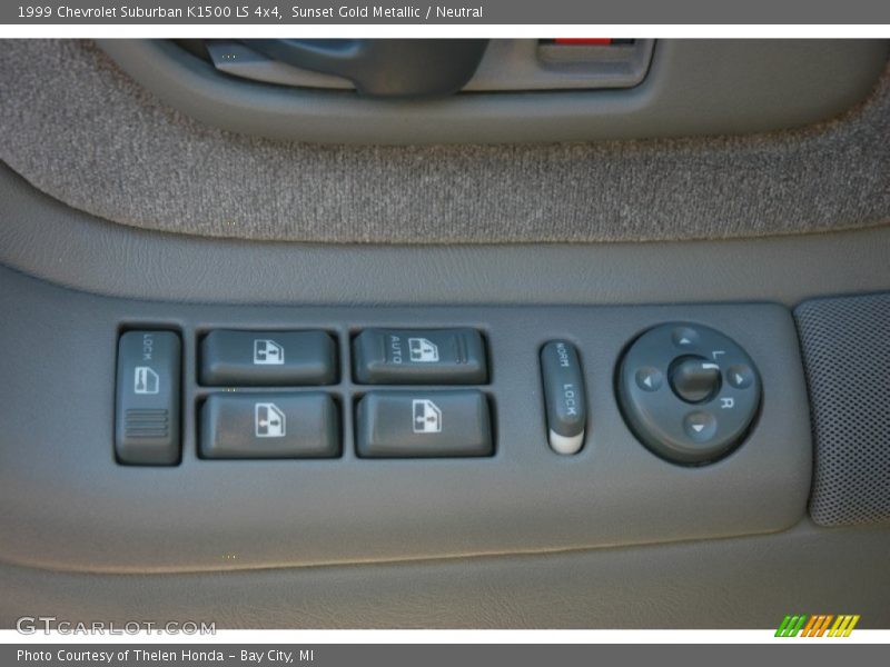 Sunset Gold Metallic / Neutral 1999 Chevrolet Suburban K1500 LS 4x4