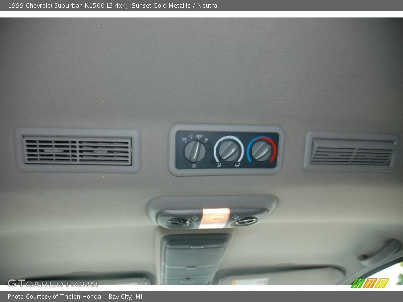 Sunset Gold Metallic / Neutral 1999 Chevrolet Suburban K1500 LS 4x4