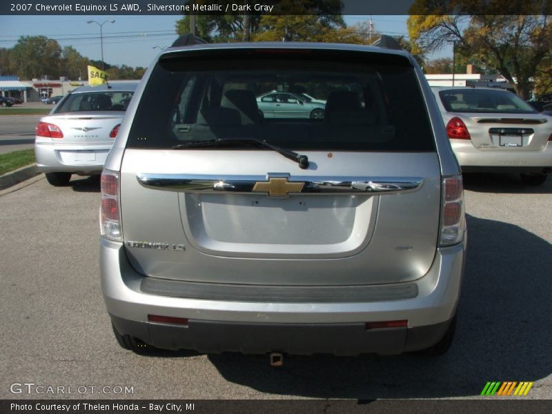 Silverstone Metallic / Dark Gray 2007 Chevrolet Equinox LS AWD