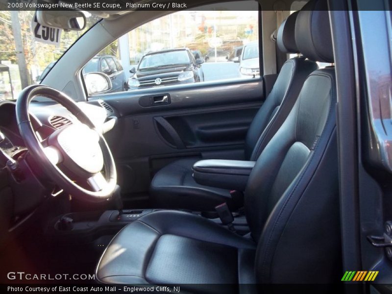 Platinum Grey / Black 2008 Volkswagen New Beetle SE Coupe