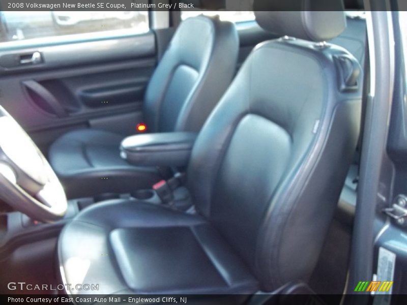 Platinum Grey / Black 2008 Volkswagen New Beetle SE Coupe