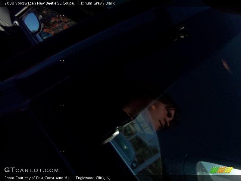 Platinum Grey / Black 2008 Volkswagen New Beetle SE Coupe
