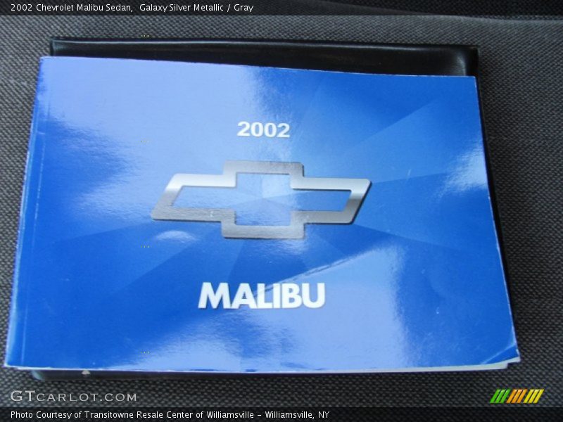 Galaxy Silver Metallic / Gray 2002 Chevrolet Malibu Sedan