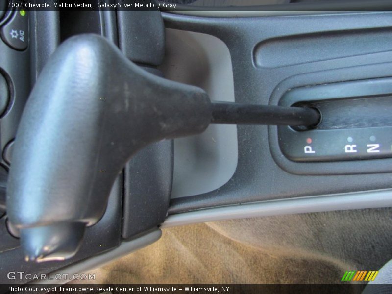 Galaxy Silver Metallic / Gray 2002 Chevrolet Malibu Sedan